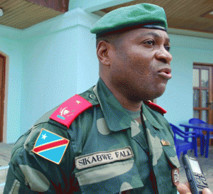 Général de brigade Sikabwe Fall - Commandant de la 34è Région militaire au Nord-Kivu