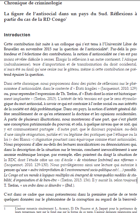 Figure anti sociale_RDC