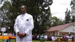  Le Dr Denis Mukwege ici à l'hôpital de Panzi, le 18 mars 2015. Marc JOURDIER / AFP 