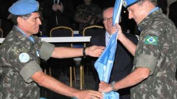 Entrée en fonction du nouveau commandant de la Monusco Dos Santos Cruz - Belga