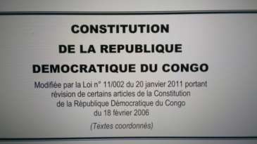 De bonnes raisons de réviser la Constitution sans la violer - Jean-Bosco Kongolo