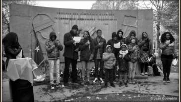 11 novembre 2016 - Commémoration des soldats de la Force publique congolaise à Bruxelles