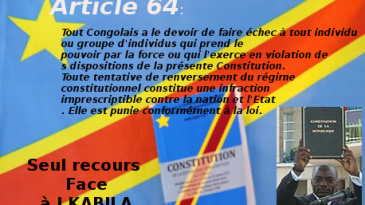 Déclaration de constat du vide institutionnel au Congo-Kinshasa