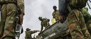 Des affrontements ont opposé pendant deux jours d’affilée un groupe armé aux forces gouvernementales aux abords de la ville d’Uvira, située au bord du lac Tanganyika et à environ 120 km au sud de Bukavu, dans la province du Sud-Kivu (est). © AFP/Junnior D. Kannah
