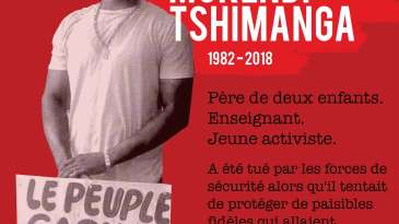 Rossy Mukendi : Intellectuel et martyr du 25 février 2018 - B. Musavuli