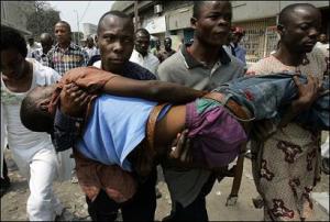 Kinshasa 16 février 1992, la marche pacifique des chrétiens se termine dans le sang.