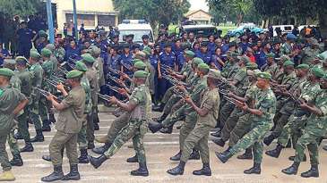 How do patronage networks affect military cohesion?