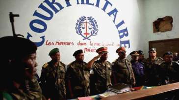 Les Juridictions Militaires en RDC
