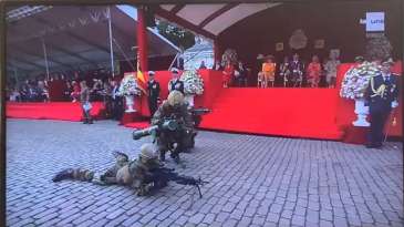 21 juillet, fête nationale belge : exercice dynamique du Spécial Operations Regiment (SOR) - JJ Wondo