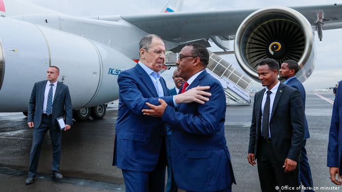 Russia's Foreign Minister Sergey Lavrov was in Africa just days before Blinken landed