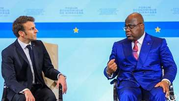 Macron se prononce sur la guerre qui sévit dans l’est de la RDC
