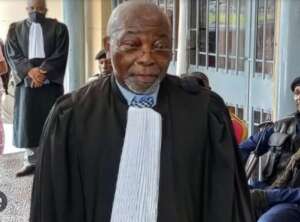 La bâtonnier Matadi Wamba, avocat de la République.