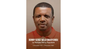 HONORABLE PATRIOTE SERGE WELO OMANYUNDU DANS NOS COEURS