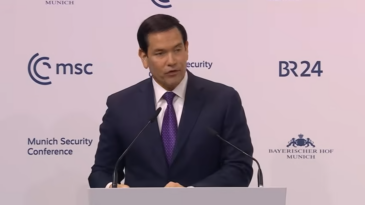 Secretary of State Marco Rubio at the Munich Security Conference