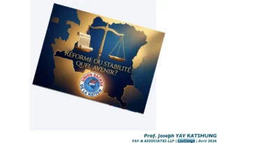 RÉFORME CONSTITUTIONNELLE EN RDC : UNE INITIATIVE DE L'USN QUI INTERROGE